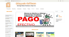 Desktop Screenshot of elemporiodelyesero.com
