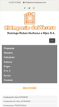 Mobile Screenshot of elemporiodelyesero.com